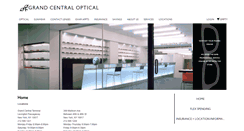 Desktop Screenshot of grandcentraloptical.com